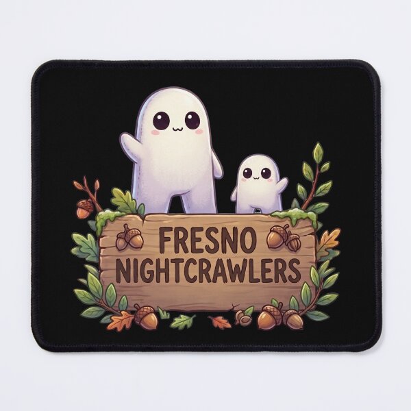Item preview, Fresno Nightcrawlers Kawaii Cryptids designed and sold by redsharkuk.