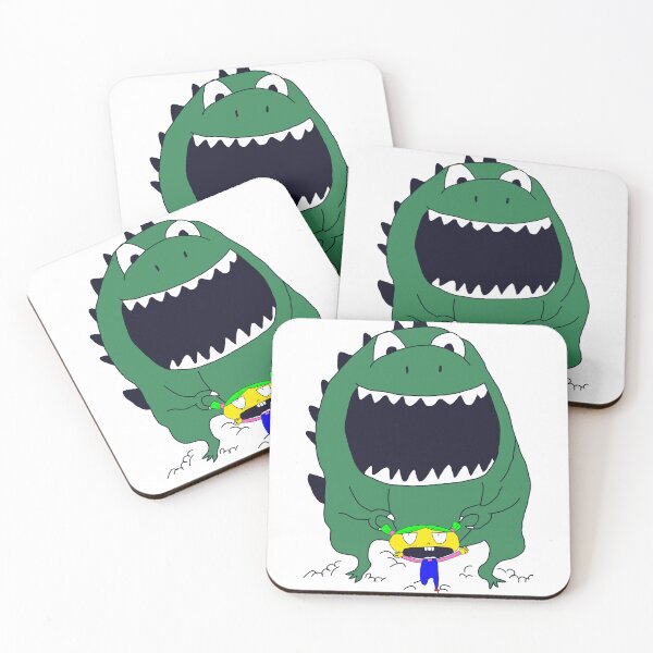 Item preview, Chased By My Inner Monsters Cartoon designed and sold by pixelblotshop.