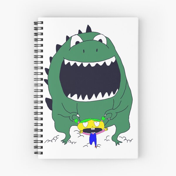 Item preview, Chased By My Inner Monsters Cartoon designed and sold by pixelblotshop.