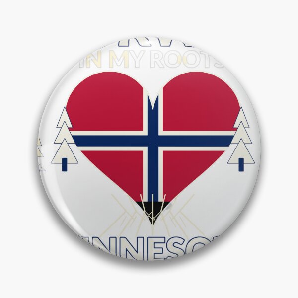 Item preview, Norway In My Roots Minnesota Heart designed and sold by fantasyy.