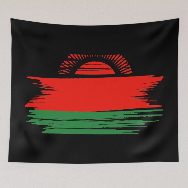 Item preview, Distressed Malawi Flag MW designed and sold by shitpostee.