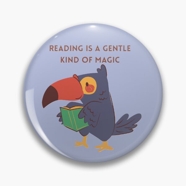 Item preview, Reading is a gentle kind of magic designed and sold by creativityisfun.