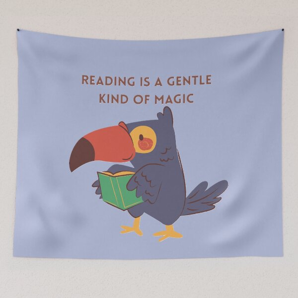 Item preview, Reading is a gentle kind of magic designed and sold by creativityisfun.