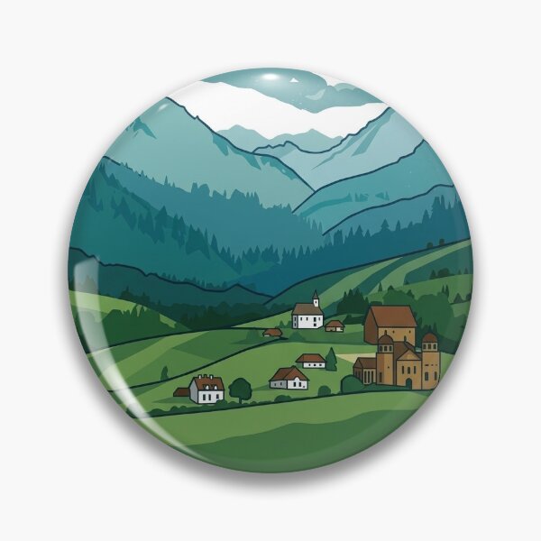 Item preview, Asturias Retro Travel Poster Vintage Landscape designed and sold by Nucleo-spain.