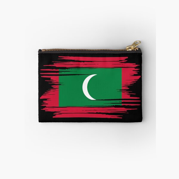 Item preview, Distressed Maldives Flag MV designed and sold by shitpostee.