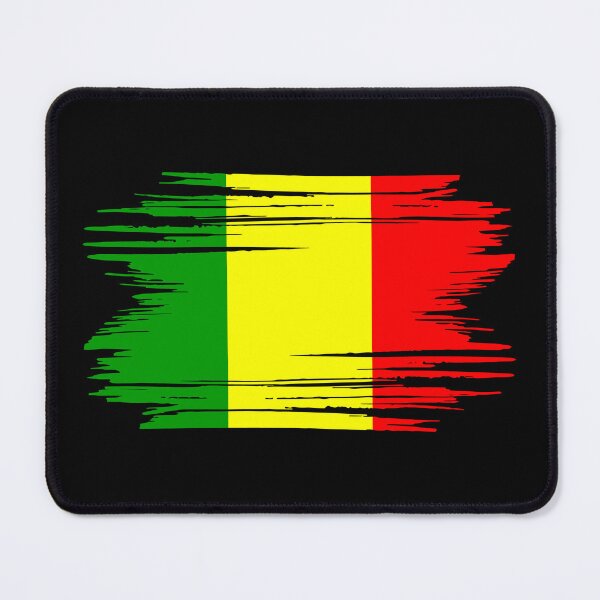 Item preview, Distressed Mali Flag ML designed and sold by shitpostee.