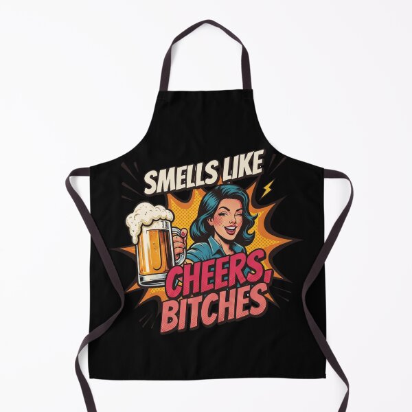 Item preview, Smells Like Cheers, Bitches | Funny Gift For Beer Lovers designed and sold by BrokenLabel.