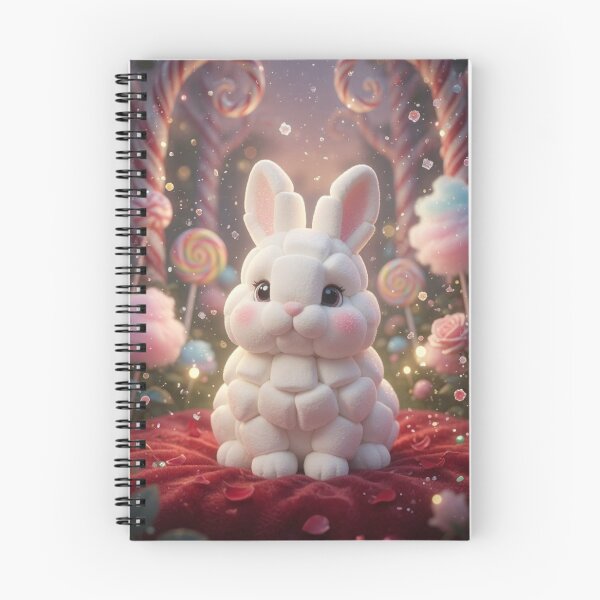 Item preview, Cute Marshmallow Bunny Rabbit in Candyland designed and sold by lovelistivkaa.