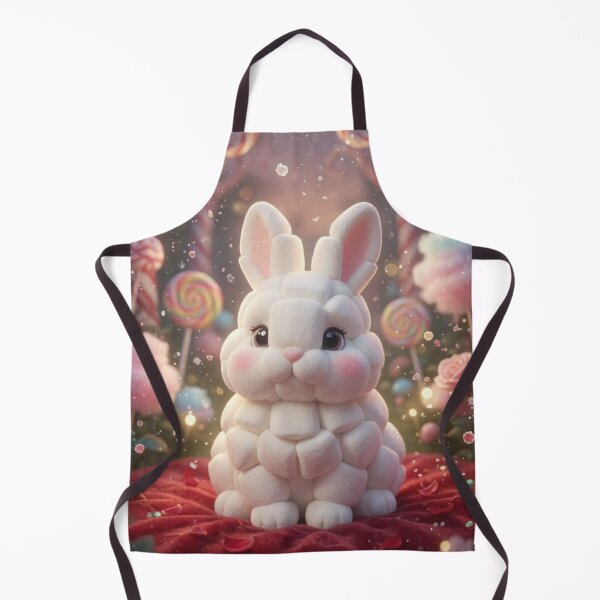 Item preview, Cute Marshmallow Bunny Rabbit in Candyland designed and sold by lovelistivkaa.