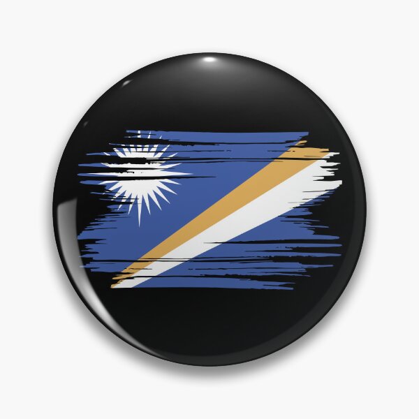 Item preview, Distressed Marshall Islands Flag MH designed and sold by shitpostee.