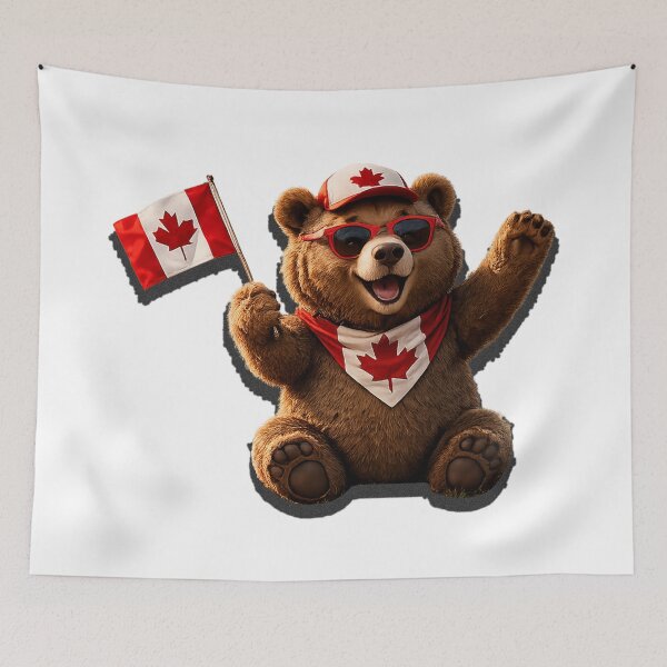Item preview, National Holiday Celebration Bear - Canadian Holiday Celebrations designed and sold by Ach&Koor.