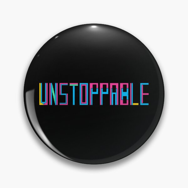 Item preview, Unstoppable Colorful Typography, Bold Motivational Quote Graphic Tee designed and sold by nimoxi.
