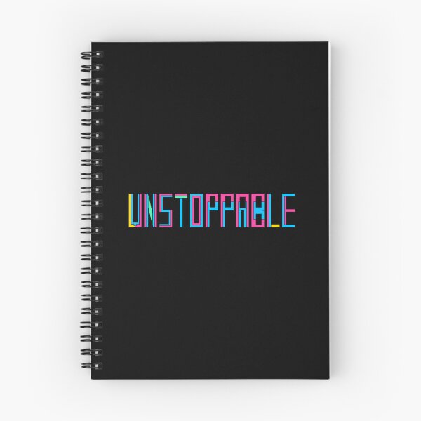Item preview, Unstoppable Colorful Typography, Bold Motivational Quote Graphic Tee designed and sold by nimoxi.