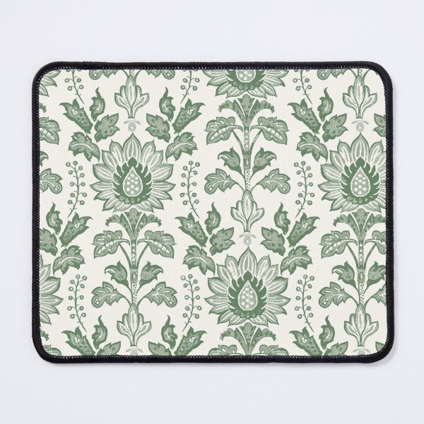Item preview, Vintage Indian Kalamkari Floral Pattern designed and sold by Hanna Ryan.