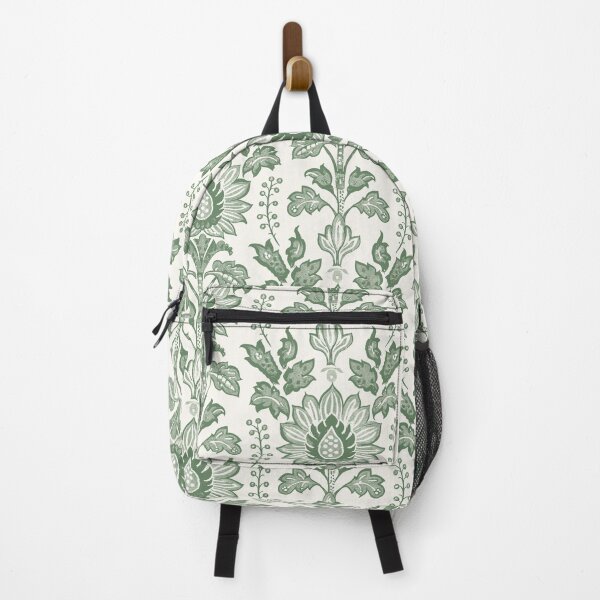 Item preview, Vintage Indian Kalamkari Floral Pattern designed and sold by Hanna Ryan.