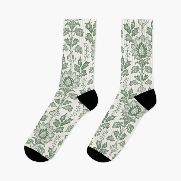 Item preview, Vintage Indian Kalamkari Floral Pattern designed and sold by Hanna Ryan.