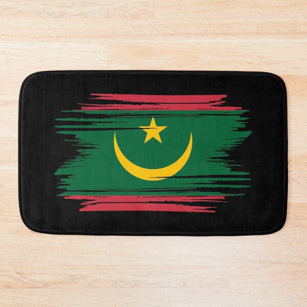 Item preview, Distressed Mauritania Flag MR designed and sold by shitpostee.