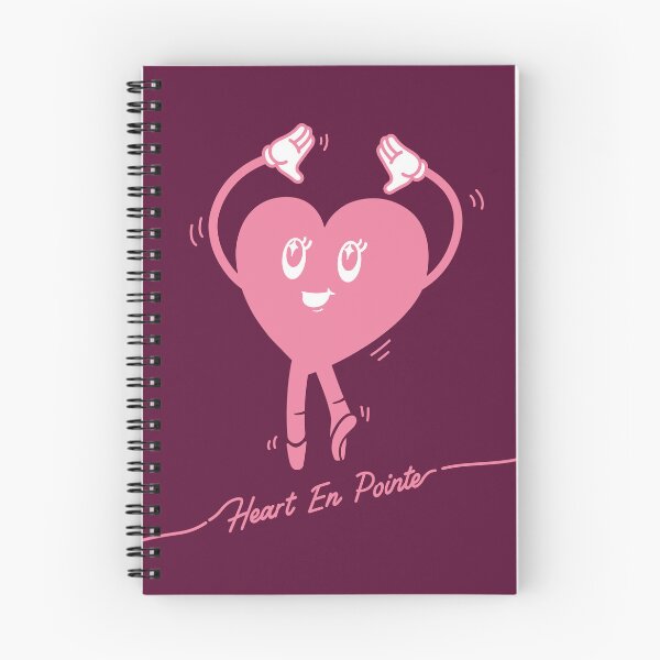 Item preview, Dancing Ballet Heart Retro Aesthetic For Ballet Dancers designed and sold by roarsomethings.