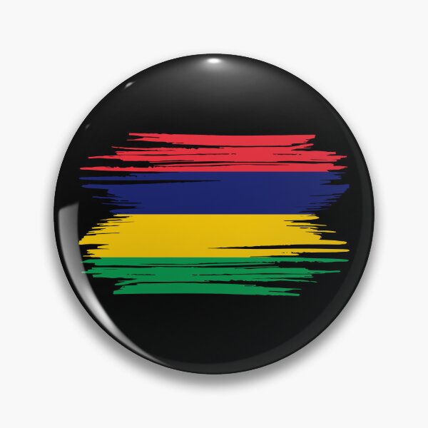 Item preview, Distressed Mauritius Flag MU designed and sold by shitpostee.