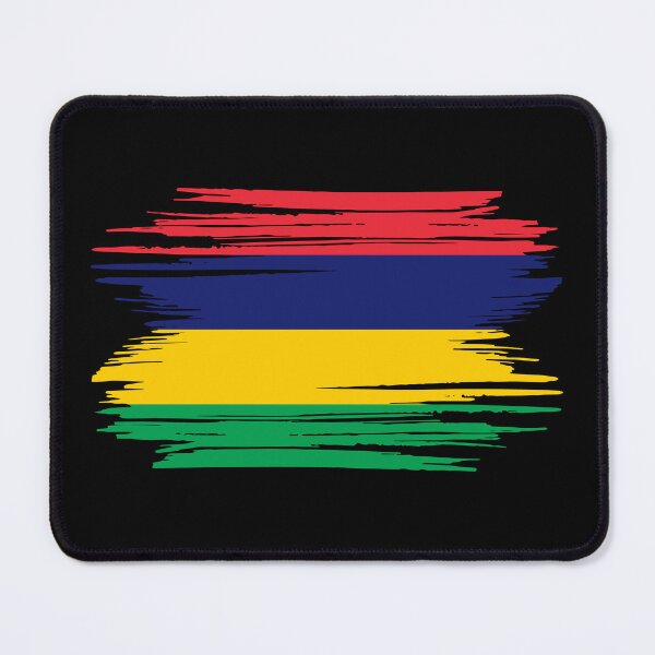 Item preview, Distressed Mauritius Flag MU designed and sold by shitpostee.