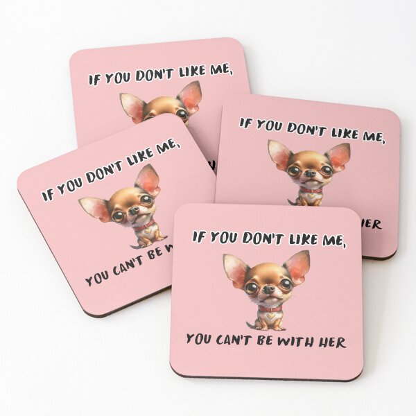 Item preview, Brown chihuahua funny slogan  designed and sold by Serce w tej sztuce.