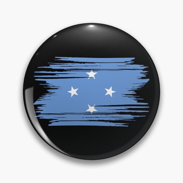 Item preview, Distressed Micronesia Flag FM designed and sold by shitpostee.