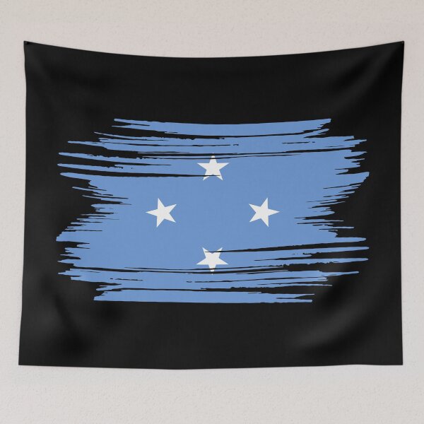Item preview, Bandera de Micronesia en peligro FM designed and sold by shitpostee.