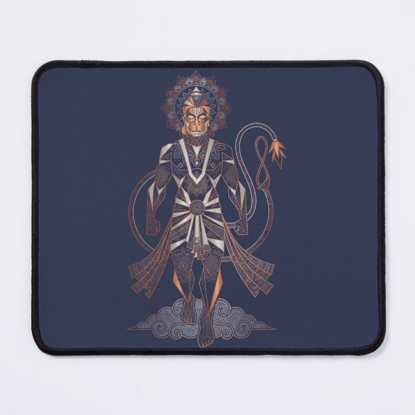 Item preview, Divine Strength Hanuman Art designed and sold by SK PrintOmand.