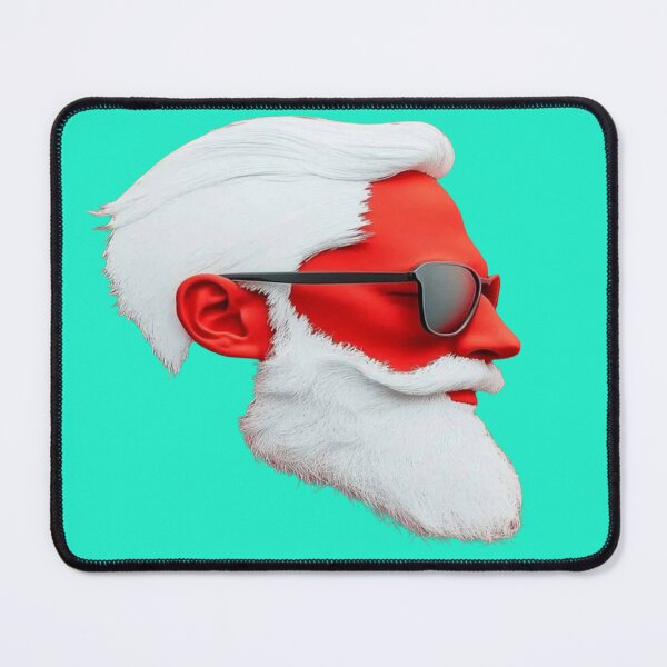 Item preview, Cool & Modern Santa Claus - Stylized Santa with Sunglasses designed and sold by RAYBIL.