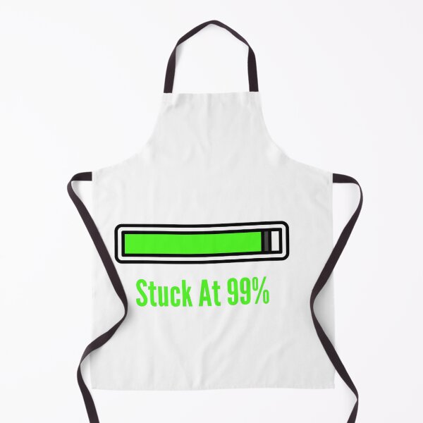 Item preview, Stuck At 99 Percent Funny Gamer Loading Screen designed and sold by SW Shop.