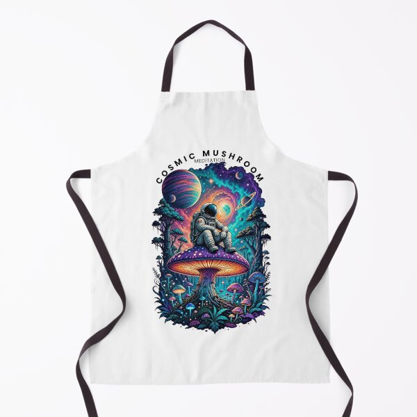 Item preview, Cosmic Journey Mushroom Tee - Retro Psychedelic Galaxy Astronaut Shirt designed and sold by RadiantReza.