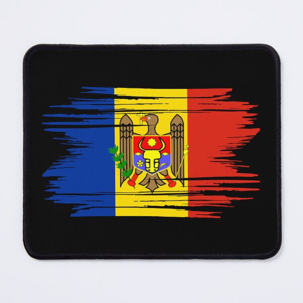 Item preview, Distressed Moldova Flag MD designed and sold by shitpostee.