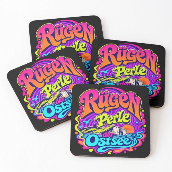 Item preview, Rügen Baltic Sea Island Psychedelic designed and sold by HoshisWorld2018.