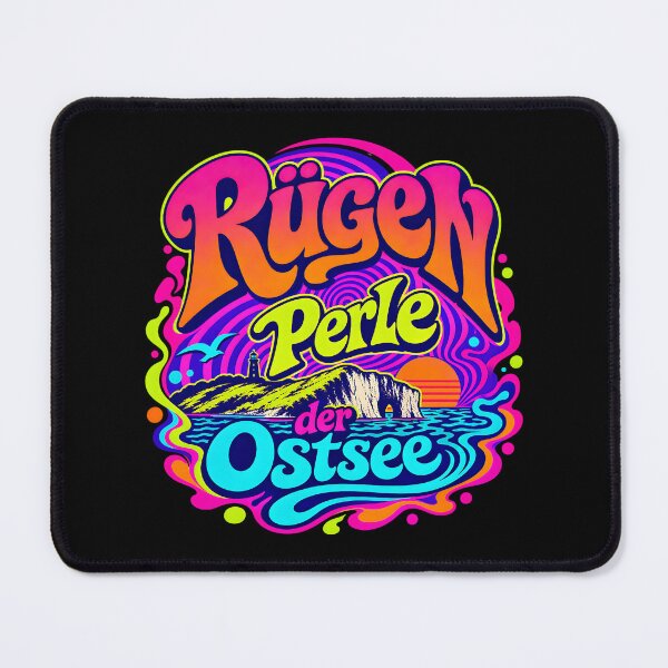 Item preview, Rügen Baltic Sea Island Psychedelic designed and sold by HoshisWorld2018.