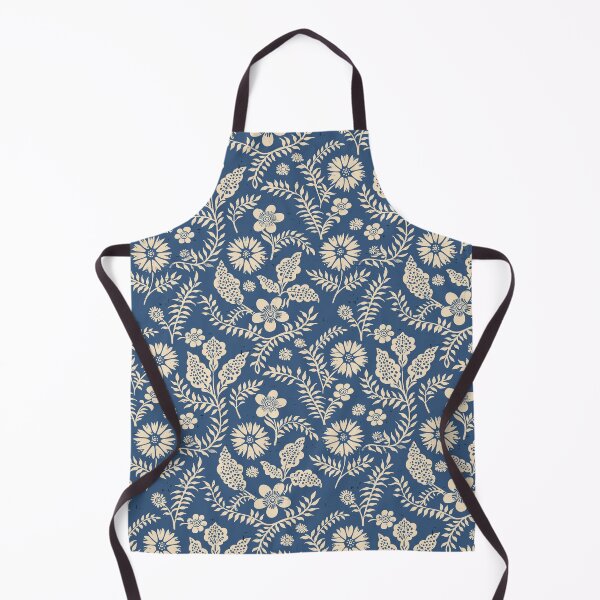 Item preview, Vintage Indian Kalamkari Floral Pattern designed and sold by Hanna Ryan.