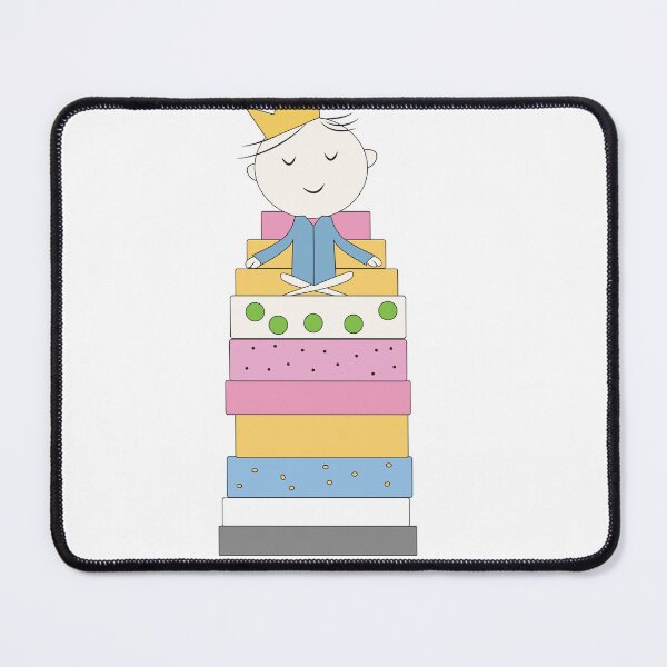 Item preview, Cute Little Prince on Giant Mattresses Doodle designed and sold by TatinkaArtskill.