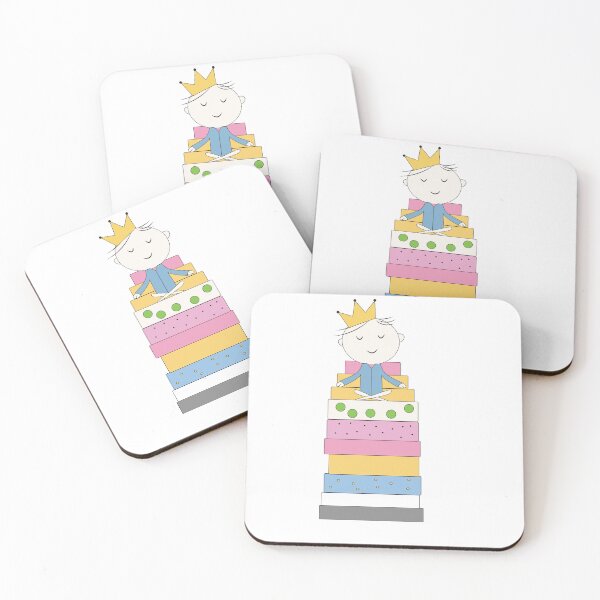 Item preview, Cute Little Prince on Giant Mattresses Doodle designed and sold by TatinkaArtskill.