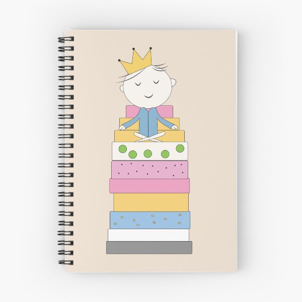 Item preview, Cute Little Prince on Giant Mattresses Doodle designed and sold by TatinkaArtskill.
