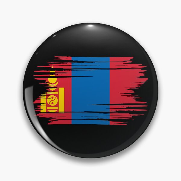 Item preview, Distressed Mongolia Flag MN designed and sold by shitpostee.