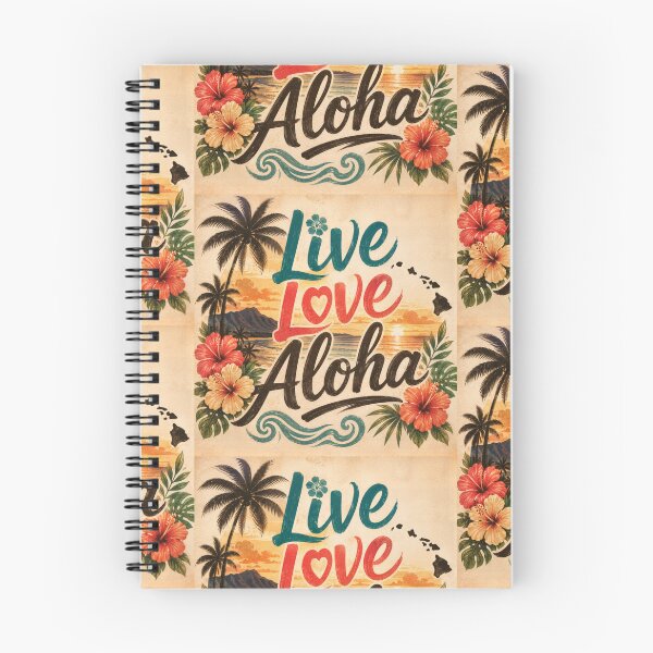 Item preview, Live Love Aloha Hawaiian Sunset designed and sold by  CrimsonBloomSyndicate .