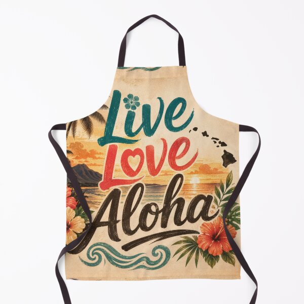 Item preview, Live Love Aloha Hawaiian Sunset designed and sold by CrimsonBloomSyndicate .