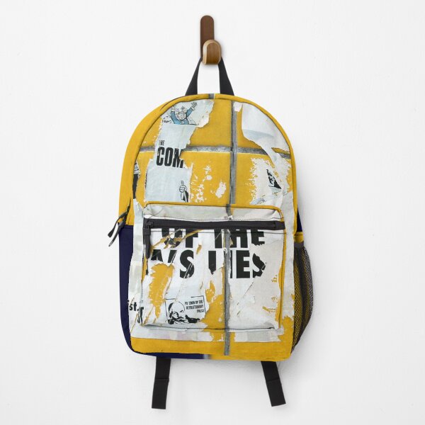 Item preview, torn paper on yellow wall designed and sold by richman.