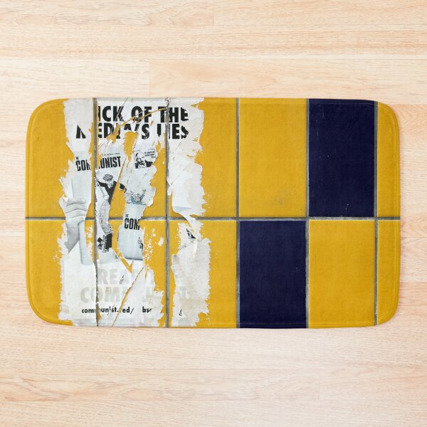Item preview, torn paper on yellow wall designed and sold by richman.