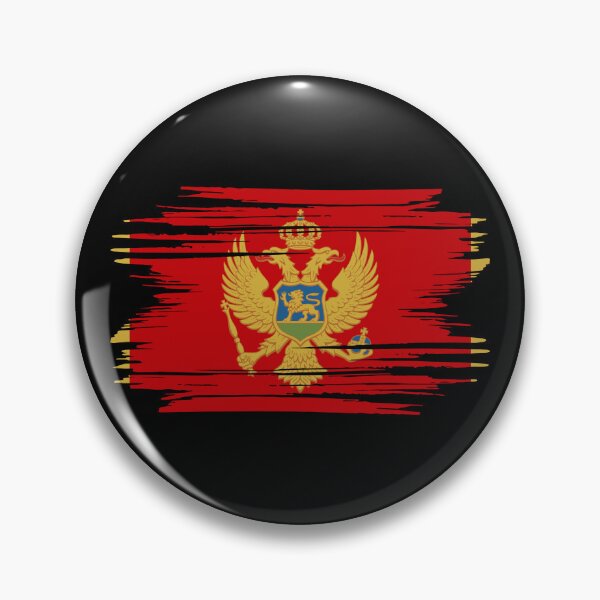 Item preview, Distressed Montenegro Flag ME designed and sold by shitpostee.