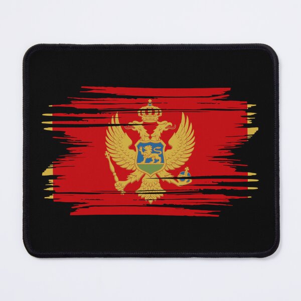 Item preview, Distressed Montenegro Flag ME designed and sold by shitpostee.