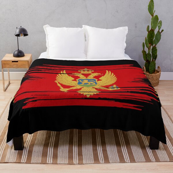 Item preview, Distressed Montenegro Flag ME designed and sold by shitpostee.