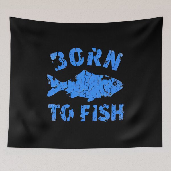 Item preview, Born to Fish | Funny Gifts For Fishing Lovers designed and sold by BrokenLabel.