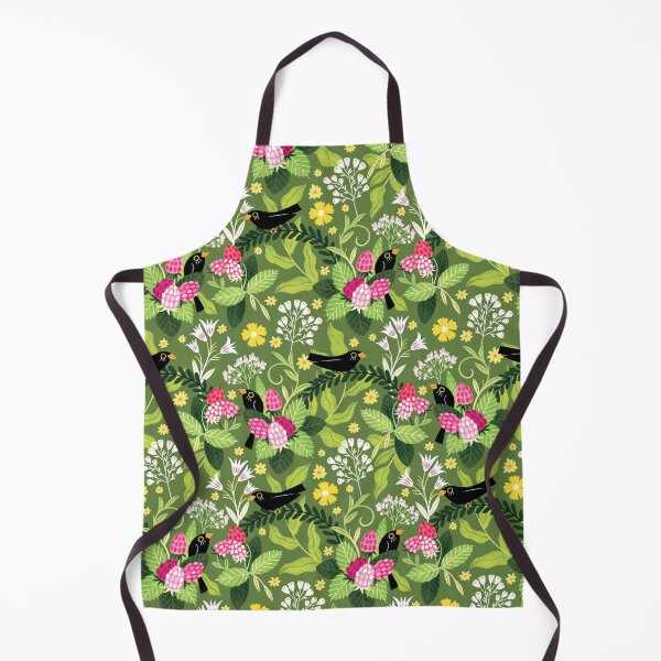 Item preview, Blackbirds & Raspberry designed and sold by LixyDesign.