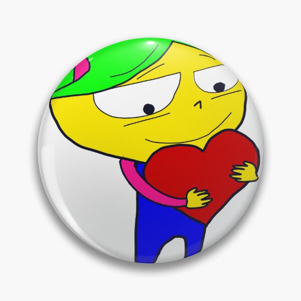 Item preview, Big Heart Energy Cartoon Character designed and sold by pixelblotshop.