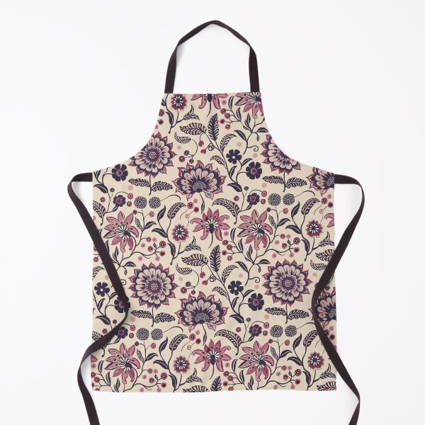 Item preview, Vintage Indian Kalamkari Floral Pattern designed and sold by Hanna Ryan.